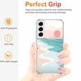 thumbnail image 4 of Sunrise Beach Case for Samsung Galaxy S22 Plus ,Aesthetic Art Design Pattern TPU Shock Proof Cover Case, 4 of 4