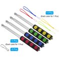 thumbnail image 3 of Unique Bargains 1.6M/5.2ft Telescopic Handheld Flagpole,4Set Pointer Stick Sponge Handle 4color, 3 of 8