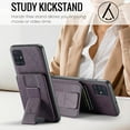 thumbnail image 5 of for Samsung Galaxy A51 4G Wallet Case with RFID Blocking Credit Card Holder, PU Leather Folio Flip Kickstand Handle Wrist Strap Shockproof Cover Women Men for Samsung A51 4G Phone Case,Purple, 5 of 9