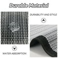 thumbnail image 5 of SIXHOME Non-Slip Kitchen Rug, Washable Absorbent Floor Mat, 19.7"x70.8", Black, for Sink, Laundry, Hallway, 5 of 6