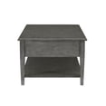 thumbnail image 3 of Powell Sadie 3-Drawer Coffee Table with Shelf, Gray, 3 of 10