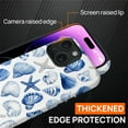 thumbnail image 4 of FKBRCL4U for iPhone 15 Plus Compatible with Magsafe Case Blue Ocean Seashell Star Beach Summer Pattern for Girl Boy Full Body Magnetic Design Soft Silicone Protection, 4 of 7