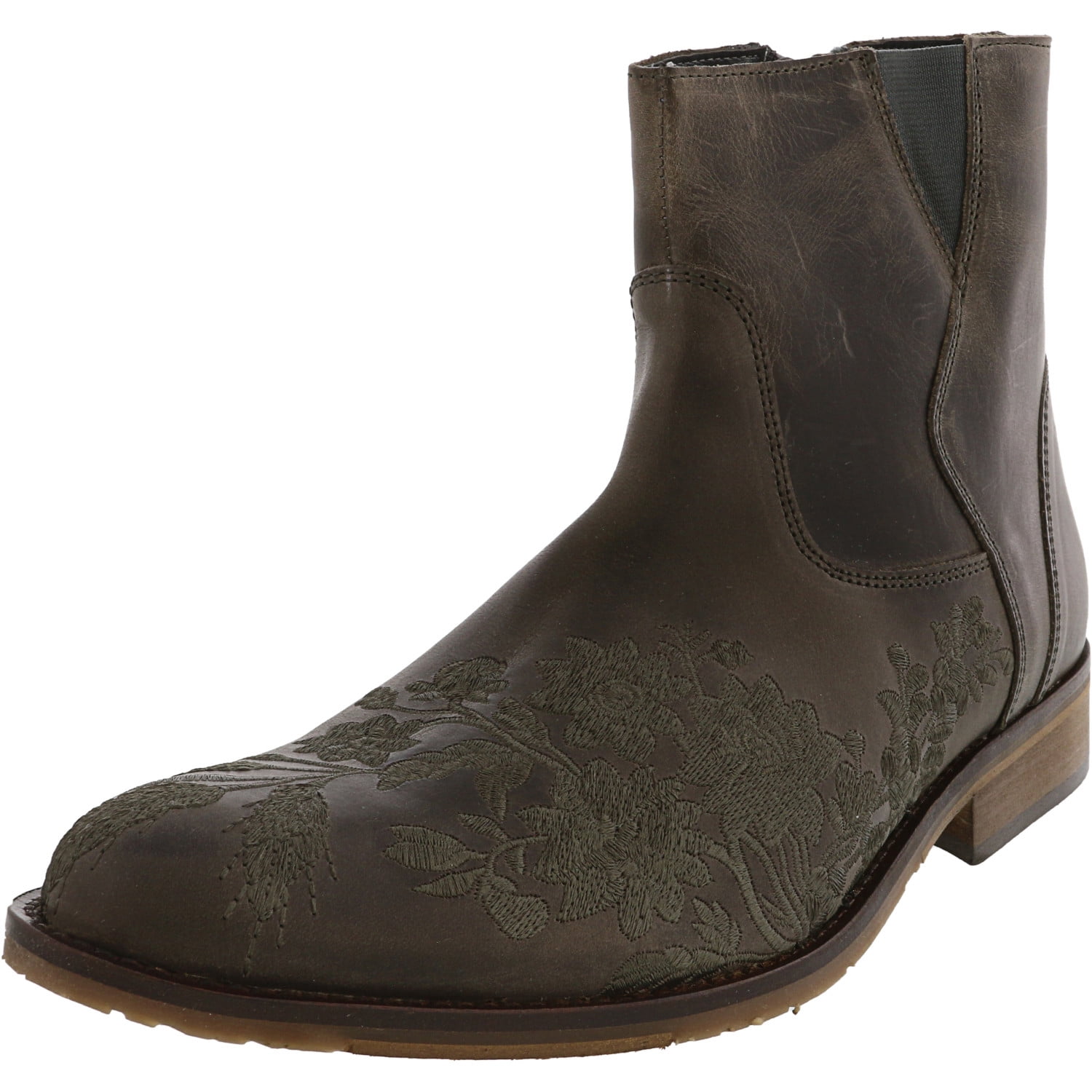 leather high top boots