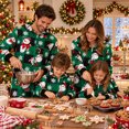 thumbnail image 6 of DAKIMOE Matching Family Christmas Onesies, One Piece Holiday Pajamas Set, Festive Long Sleeve Sleepwear for Men Women Kids, 6 of 7