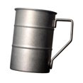 thumbnail image 1 of guohui Camping Cup Beer Mug Reusable Versatile Durability Practical Portable Coffee Mug gray, 1 of 8