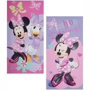 Disney Minnie Mouse Glow in the Dark 2-Count Canvas Wall Art