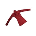 thumbnail image 4 of Figura a escala 1/6 con vestidos cortos, ropa de moda en miniatura para mujer de 12 pulgadas cofre hueco rojo, 4 of 9