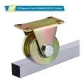 thumbnail image 2 of 2" Groove Wheel, H-Type Heavy Duty Rigid Caster For Square Tube Track, Rolling Gate, Industrial Machines, Heavy Door, Load 680KG ,Easy to Install, 2 of 6