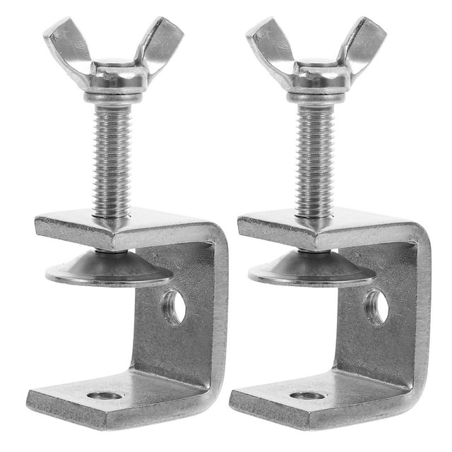 SHISUYAN 2 Pcs Mini Pince en C pour Menuiserie Haute Résistance Pinces en C pour Menuiserie