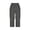 Dark Gray, variant on WDDDD Women's 7/8 High Waisted Stretch Capris with Pockets Khaki S