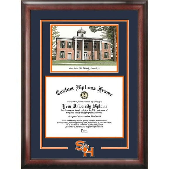 Campus Images TX988SG Sam Houston State Spirit Graduate Frame with Campus Image