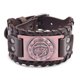 thumbnail image 1 of Pulsera de cuero vikingo para hombre, aleación, brújula, joyería Gao Jiahui unisex, 1 of 2