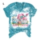 thumbnail image 5 of Jumpingount Camiseta básica de primera calidad para mujer, camiseta de manga corta con cuello en V de algodón suave, camiseta de manga corta para Prendas para la parte del cuerpo azul l, 5 of 6
