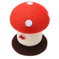 thumbnail image 1 of Cute Cat Scratching Board, Sisal Mushroom Cat Scratching Post Soft Beautiful  For Home, 1 of 8