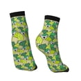 thumbnail image 4 of Bingfone Cartoon Koala Bear And Leaf Design Patterned Men'S Women'S Casual Cotton Socks, 4 of 9