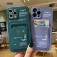 thumbnail image 4 of Fashion Card Wallet Case For iPhone 14 Pro Max 11 12 13 Pro Max XR X XS Max 7 8 Plus Sports Sneakers Tags Soft Silicone Cover, 4 of 5