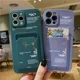 thumbnail image 4 of Funda tipo billetera con tarjetero de moda para iPhone 14 Pro Max 11 12 13 Pro Max XR X XS Max 7 8 Plus, funda deportiva de silicona suave, 4 of 4