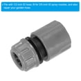 thumbnail image 3 of 11/16" Hose Repair Connector Extender, 25 Pcs Plastic Garden Hose Repair Water Hose Connectors, Marigold, 3 of 6