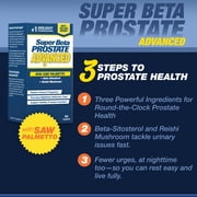 Super Beta Prostate Advanced + Saw Palmetto & Beta Sitosterol, Men's Health, 60 Caplets