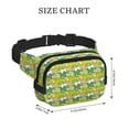 thumbnail image 4 of Easygdp Cartoon Frog Fanny Packs para Mujeres y Hombres, Bolsa de Cinturón, Bolsos de Cruz para Trabajo/Correr/Senderismo, 4 of 9
