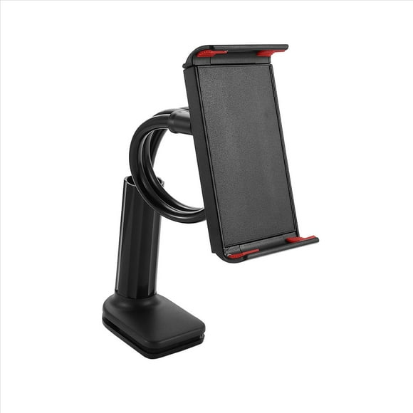 360 Giratorio Flexible Largos Soporte para Teléfono Móvil Cama Escritorio Perezoso y Tableta (Negro)