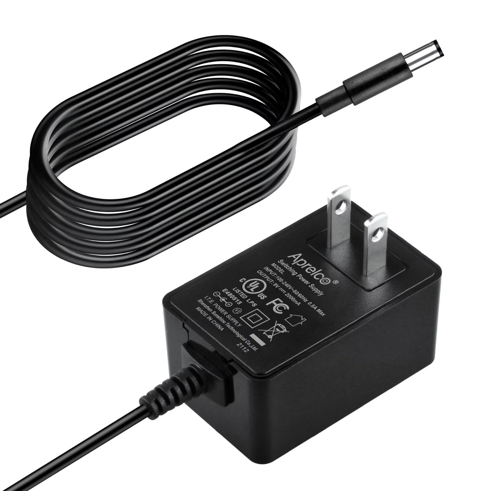 Aprelco UL Listed DC 12V AC DC Adapter Compatible with PreSonus BlueTube v2 TubePre v2 Blue Tube Pre v2 2nd Version 2 Ver2 BlueTube DP V2 DPV2 2 Channel Tube Mic Pre-Amp Preamplifer / Preamp 12VDC