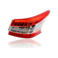 thumbnail image 3 of Tail Light Assembly - Cooling Direct Fit/For 13-15 Nissan Sentra - Both Pair, Left Driver Right Passenger Hand, Outer - On Body, NSF-Certified - 265503SG0A, 265553SG0A, 3 of 4