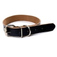 thumbnail image 1 of Collar de cuero para perros - Fabricado en EE. UU. - Cuero americano de grano completo,, 1 of 5