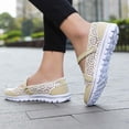 thumbnail image 7 of ibiyuan Orthopedic Walking Shoes for Women Closures Arch Support Low Top Walking Shoes Mesh Knitted Woven on Women Sock Sneakers Soft Hands-Free Mary Jane Shoes Women Walking Tennis Shoes, 7 of 7