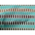 thumbnail image 4 of oneOone Cotton Poplin Fabric Argyle Ikat Decor Fabric Printed BTY 42 Inch Wide, 4 of 4