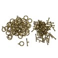 thumbnail image 6 of Abbraccia 5x50 Sets Tibetan OT Toggle Clasp Jewelry making clasp DIY Findings, 6 of 9