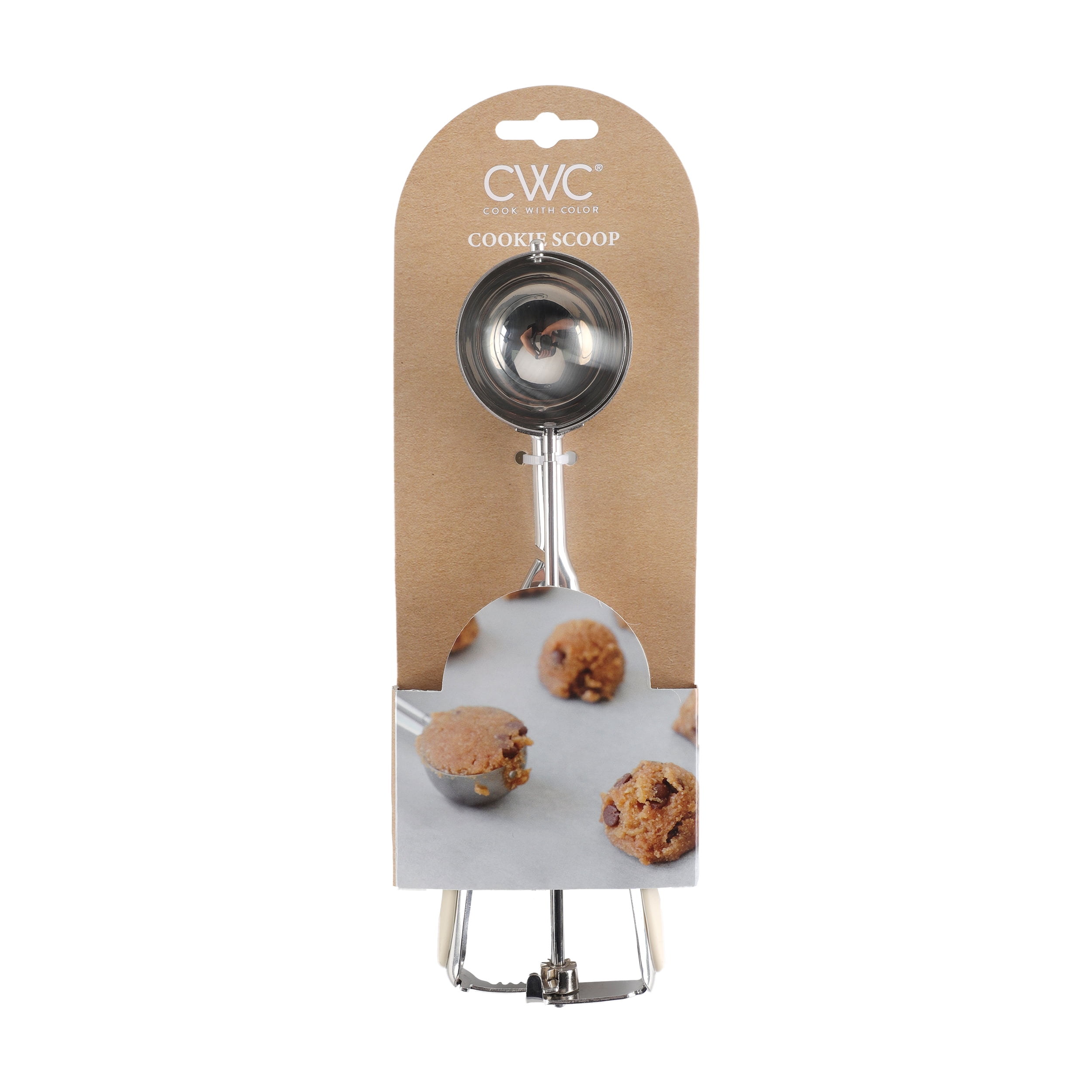 Cook With Color Trigger Cookie Scooper – Essential Tool for Perfectly Portioned Cookies