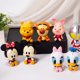 thumbnail image 2 of Figuras De Tarta De Princesa De Dibujos Animados Decoración De Gatito Doraemon Mickey Minnie Sirena Boda, 2 of 4