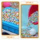 thumbnail image 3 of Perlas de relleno con peso de pellets de polietileno para juegos sensoriales, arena para niños, 5 paquetes, piedras de colores, ver detalles, juguetes de plástico para niños, 3 of 6