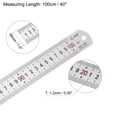 thumbnail image 2 of Unique Bargains Stainless Steel Ruler, 40' Metal Rulers 1.5' Wide Inch and Metric Graduation, 2 of 7