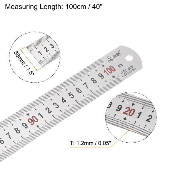 Ruler 1.5 inches deals