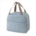 thumbnail image 6 of Hvmvliv Lunch Box Bag Pu Portable Lunchbox Bag Portable Lunch Box Bag For Office Workers Daily Meals Portable Lunch Bag Blue, 6 of 9