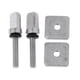 thumbnail image 5 of 2 Juegos de Reemplazo de licencia y Tornillo de de de Surf de material acero Inoxidable 316 para Longboard Paddle Board kusrkot Tornillo de aleta de acero inoxidable, 5 of 7