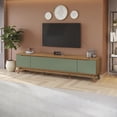 thumbnail image 1 of Mueble TV 85" 3 Puertas 218cm Canela/Verde Kappesberg, 1 of 10