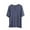 Dark Gray, variant on yievot Pajama Tops for Women Soft Short Sleeve Tee Sleep Shirts V Neck T-Shirt Pjs Top Sleepwear