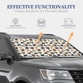 thumbnail image 4 of Naloa Various Turtle Print 2-Piece Windshield Sunshade,Foldable Car Front Window Sun Shades,for Most Sedans SUV Truck-Medium, 4 of 6