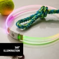 thumbnail image 3 of Nite Ize NiteHowl Max Rechargeable LED Safety Necklace - Dog Accessories for Long & Fluffy Coats - LED Glow Necklace for Dogs - Disc-O Select, 3 of 8