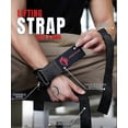 thumbnail image 3 of Ekko Weight Lifting Straps, Wrist Support for Men, Thick Comfortable Lifting Straps, Secure Fit, 3 of 4
