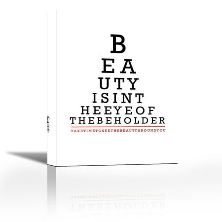 Beauty Eye Chart Contemporary Fine Art Giclee On Canvas Gallery Beauty Eye Chart Contemporary Fine Art Giclee On Canvas Gallery Wrap Wall Décor
