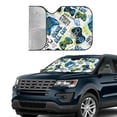 thumbnail image 4 of Bingfone Game All Day Car Windshield Sun Shade Protector Keep Your Vehicle Cool Sun Shield Visor Cover Foldable For Car Truck Suv-Small, 4 of 9
