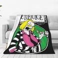 thumbnail image 2 of B-Beetlejuices Blanket Fleece Decoration Halloween Horror Multi-function Lightweight Thin Throw Blankets for Home Couch Quilt, 2 of 5