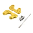 thumbnail image 1 of LOVIVER 1Pair Rearsets Base Foot Pegs Back Raise Bracket for R3 R25 MT03 Gold, 1 of 8