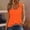 Orange#01, variant on Rciityk Summer Tank Cute Tops for Women Casual Sleeveless Shirt Loose Fits Scoop Neck O Ring Shoulder Blouse