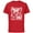 Red, variant on Villains Graphic Print Group Family Vacation Trip - Short Sleeve Cotton T-Shirt for Adults - Customized-Black