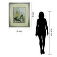 thumbnail image 3 of Classy Art DM5708 34 x 40 in. Birdsong at Dawn by Ken Hurd Double Matted Framed Print Wall Art, 3 of 4